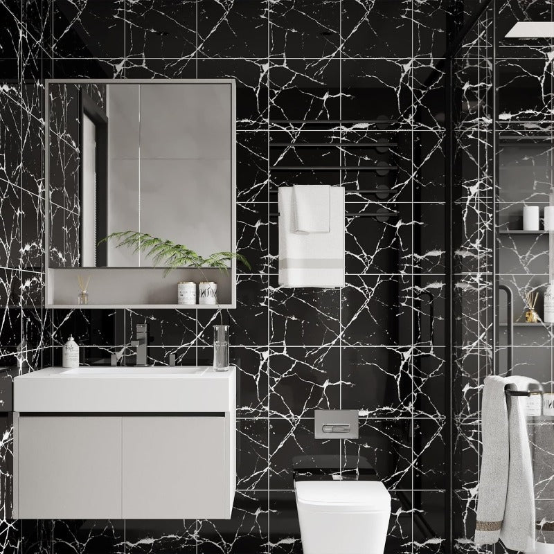 🥳2026 HOT SALE🥳💞50K+ SOLD!🚿🛡️ 50% OFF! Premium Floor Tile Sticker – 2.5mm thick, wear‑resistant. Anti‑slip texture, easy to clean. Covers old tiles or concrete. 👣💪