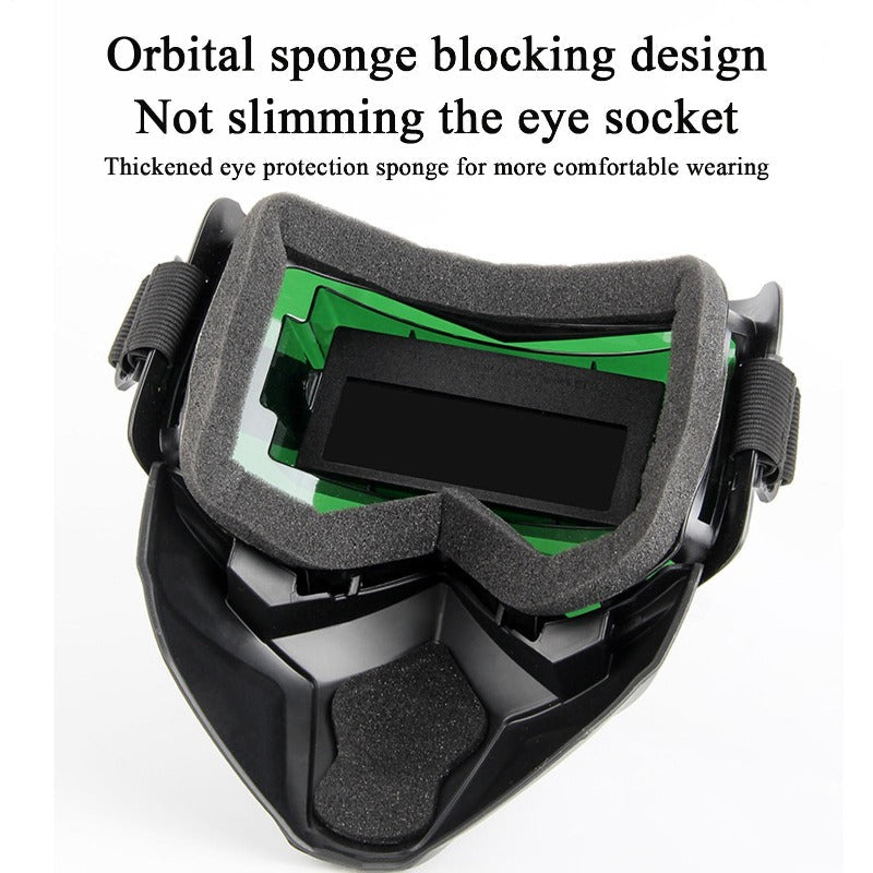 🛠️ Casco de soldadura fotosensible