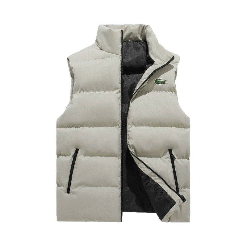 Men's Quilted Stand Collar Vest