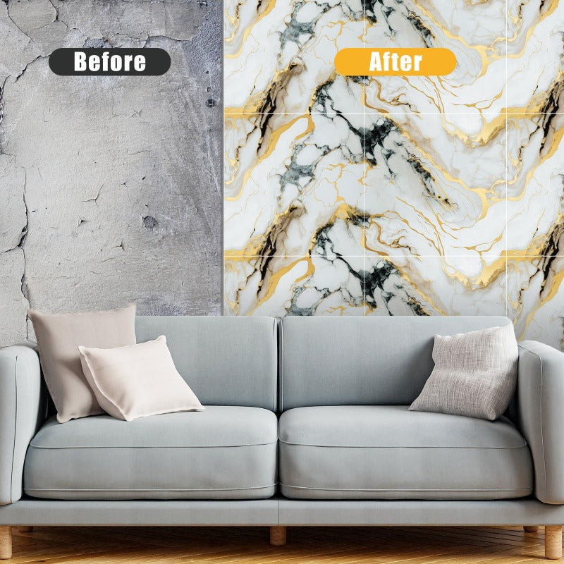 🥳2026 HOT SALE🥳💞50K+ SOLD!🚿🛡️ 50% OFF! Premium Floor Tile Sticker – 2.5mm thick, wear‑resistant. Anti‑slip texture, easy to clean. Covers old tiles or concrete. 👣💪