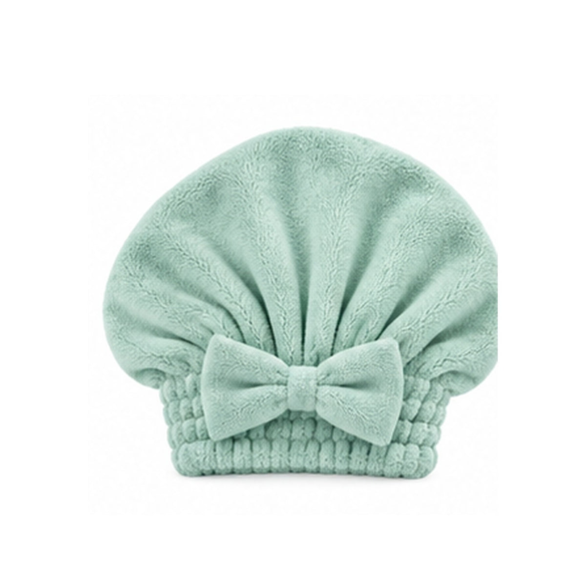🔥Buy 2 Get 1 Free! Coral Velvet Cute Bow Hair Drying Cap🛁