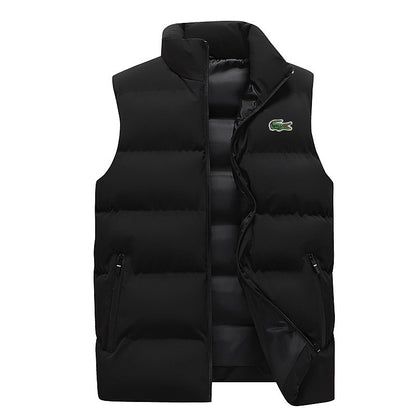 Men's Quilted Stand Collar Vest