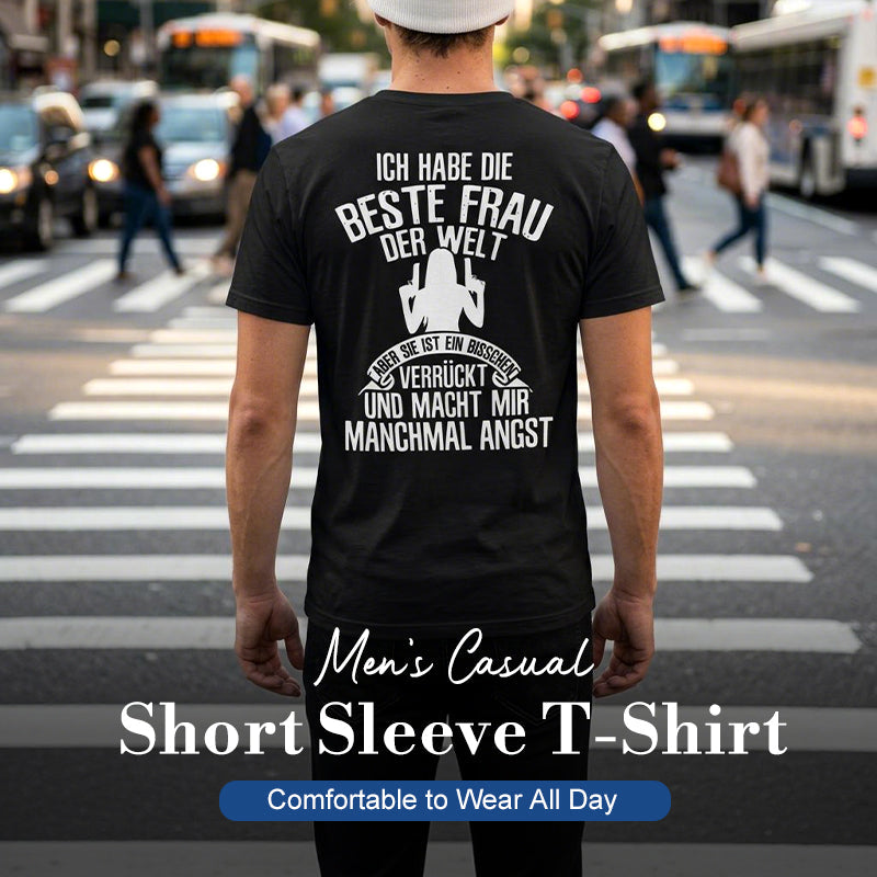 👕 Men’s short-sleeve T-shirt – comfortable, breathable & versatile for everyday wear, leisure & warm days ☀️