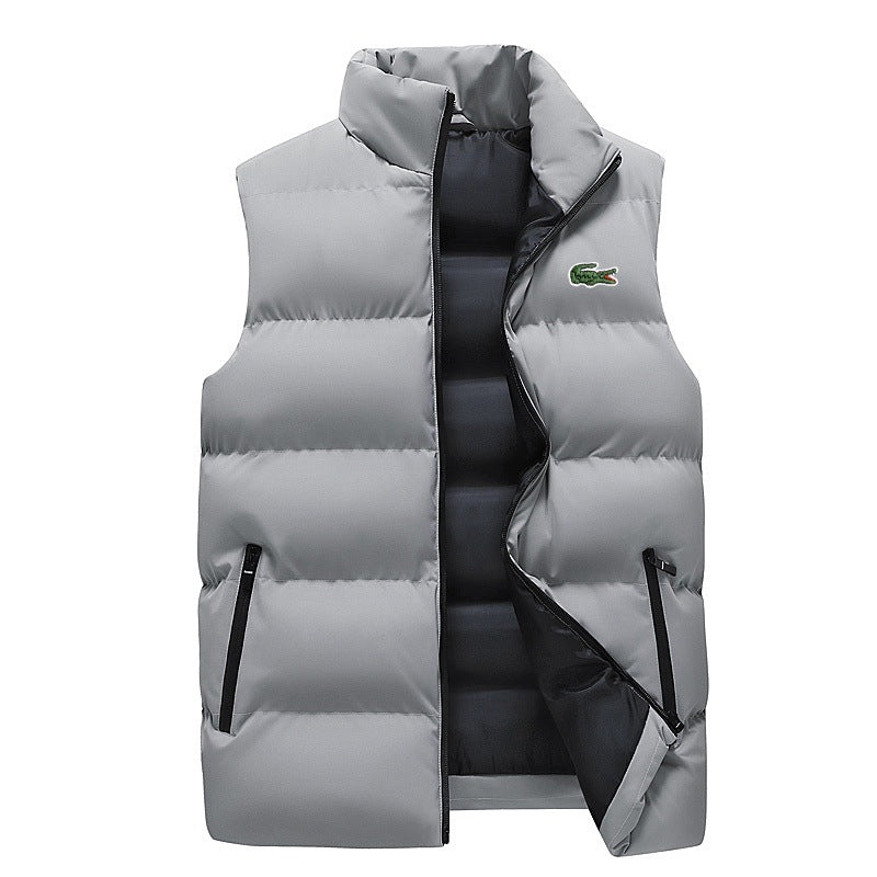 Men's Quilted Stand Collar Vest