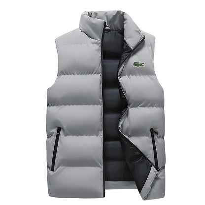 Men's Quilted Stand Collar Vest