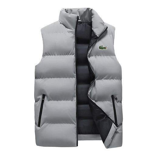 Men's Quilted Stand Collar Vest