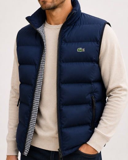 Men's Quilted Stand Collar Vest