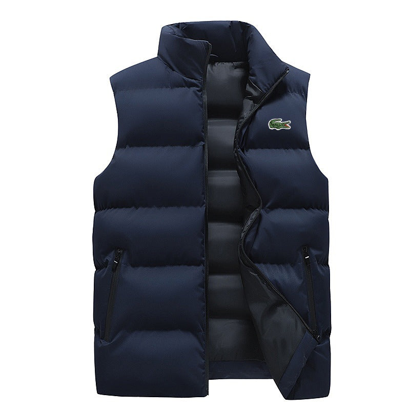 Men's Quilted Stand Collar Vest