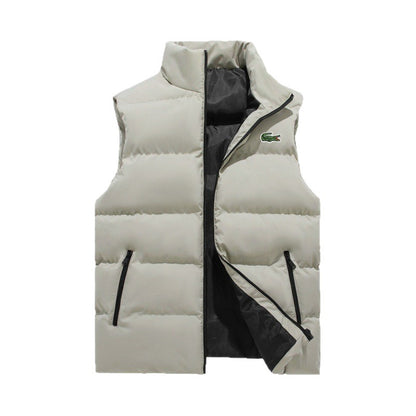 Men's Quilted Stand Collar Vest