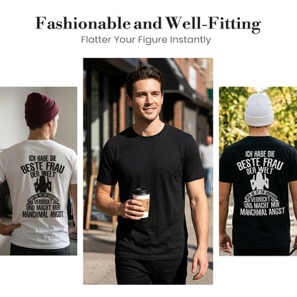 👕 Men’s short-sleeve T-shirt – comfortable, breathable & versatile for everyday wear, leisure & warm days ☀️