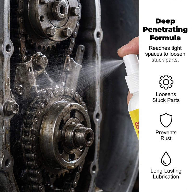 🛠️ 50% OFF NOW! ⚡ Multifunctional Rust Remover & Lubricant Spray – Protects, Lubricates and Loosens Rusted Parts