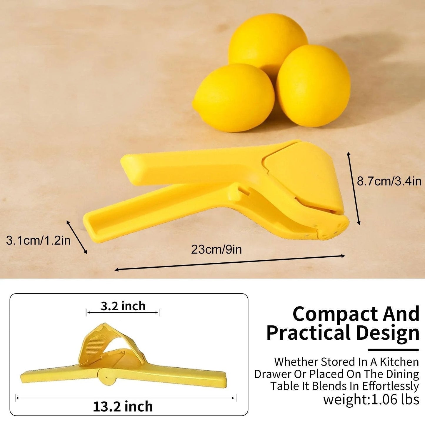 Juicer | Stainless steel or PP material 🍋