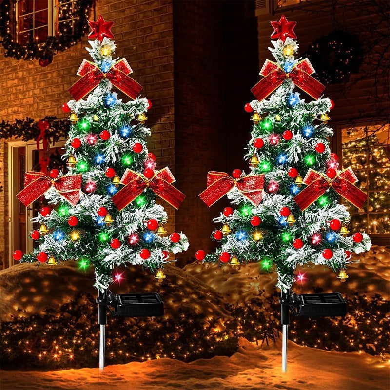 Last day 50%OFF🎄2026 Solar Christmas Trees Lights Outdoor Decoration Waterproof