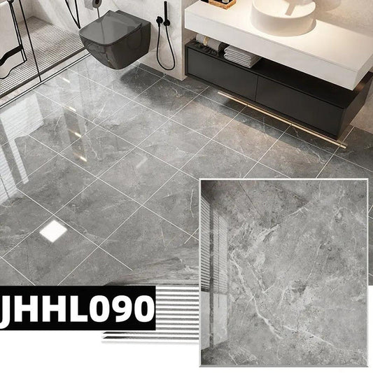 🥳2026 HOT SALE🥳💞50K+ SOLD!🚿🛡️ 50% OFF! Premium Floor Tile Sticker – 2.5mm thick, wear‑resistant. Anti‑slip texture, easy to clean. Covers old tiles or concrete. 👣💪