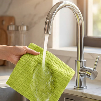 🔥LAST DAY 50% OFF🛒🔥20 PCS Tearable Antibacterial Cleaning Cloths, 10A-Grade Reusable Wet/Dry Lint-Free Rags