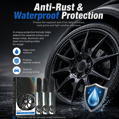 Wheel Scratch Repair Pen — Fix Curb Rash in 10 Min | Rust-Proof Formula