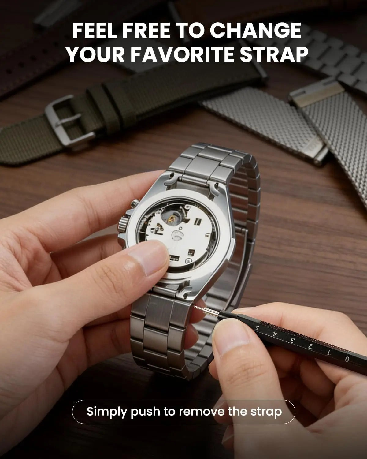⚡Watch Repair Tool Kit - Watch Battery Replacement & Strap Disassembly Tools, Case Opener, Spring Bar & Pin Remover