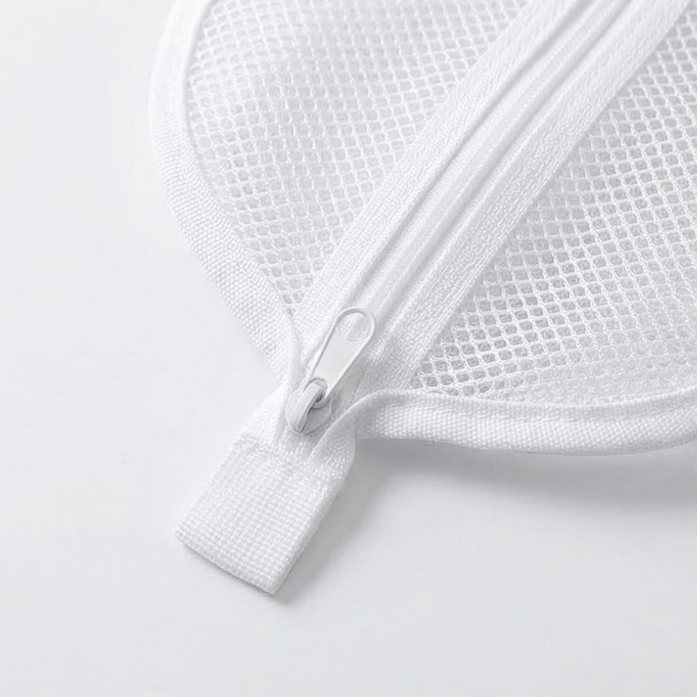 🎒 Neceser de malla con cremallera - 2x1 - Bolsa organizadora de cosméticos de viaje con múltiples bolsillos