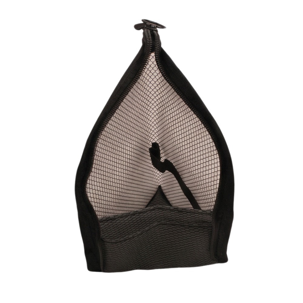 🎒 Neceser de malla con cremallera - 2x1 - Bolsa organizadora de cosméticos de viaje con múltiples bolsillos