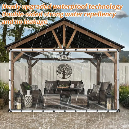 🔥Heavy-duty transparent waterproof insulated tarpaulin