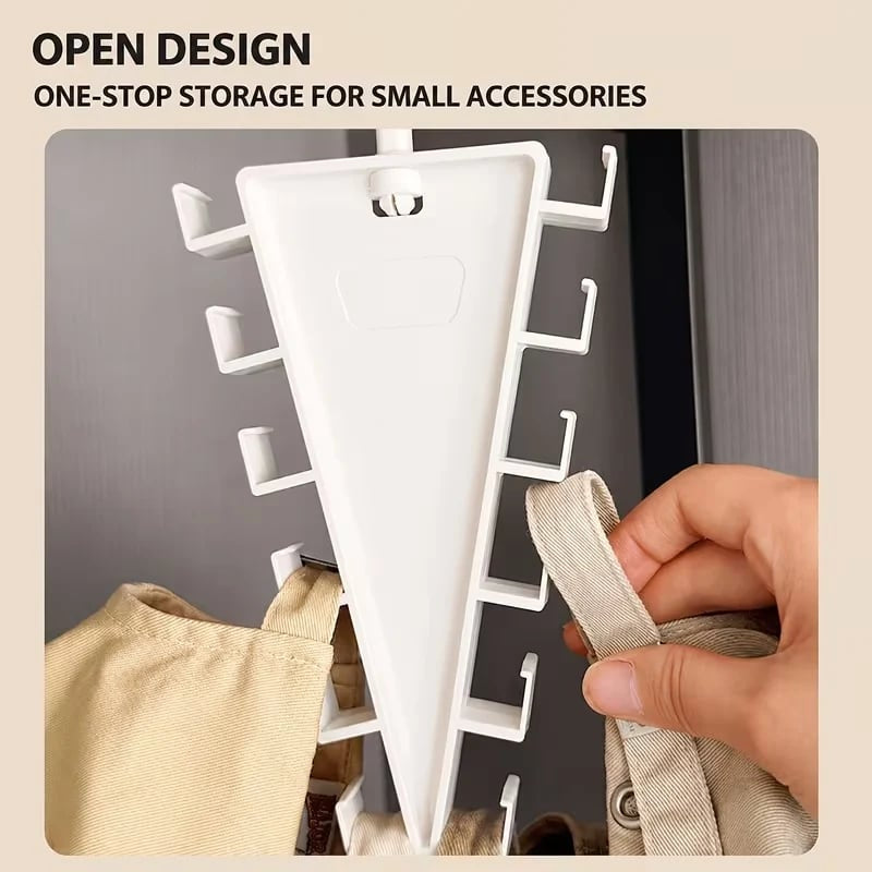 🎁Multi‑Functional V‑Shaped Double‑Sided Hanger Storage Rack