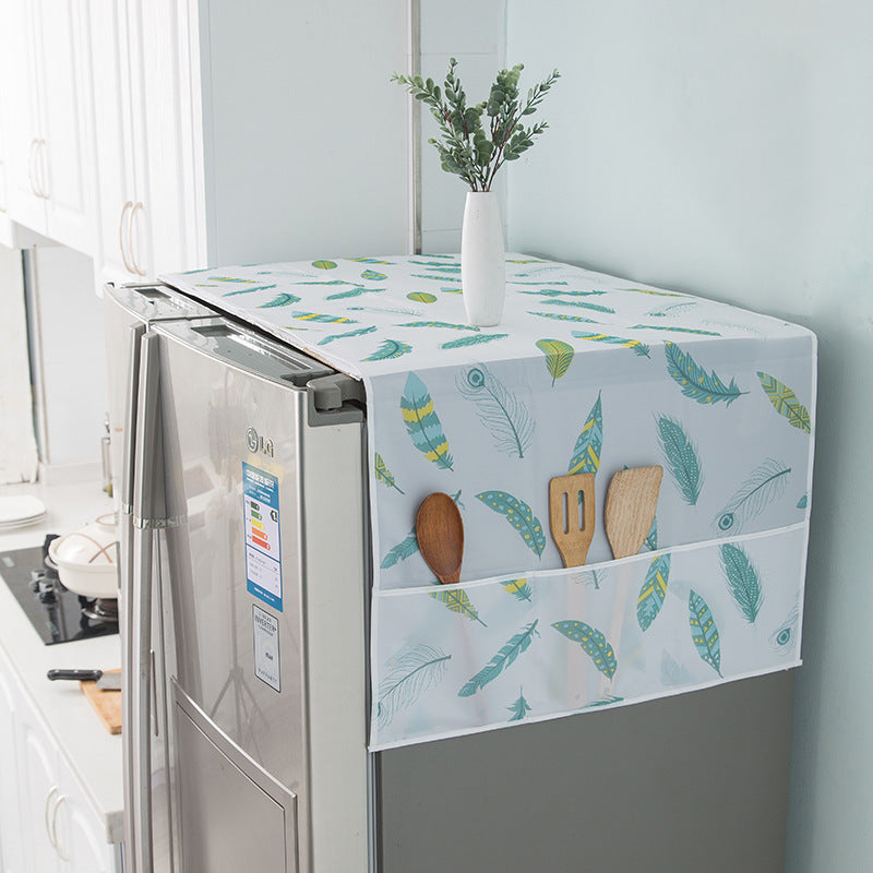Multifunctional PEVA Refrigerator Cover