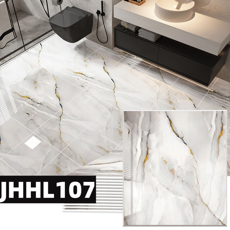 🥳2026 HOT SALE🥳💞50K+ SOLD!🚿🛡️ 50% OFF! Premium Floor Tile Sticker – 2.5mm thick, wear‑resistant. Anti‑slip texture, easy to clean. Covers old tiles or concrete. 👣💪