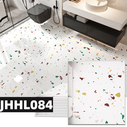 🥳2026 HOT SALE🥳💞50K+ SOLD!🚿🛡️ 50% OFF! Premium Floor Tile Sticker – 2.5mm thick, wear‑resistant. Anti‑slip texture, easy to clean. Covers old tiles or concrete. 👣💪