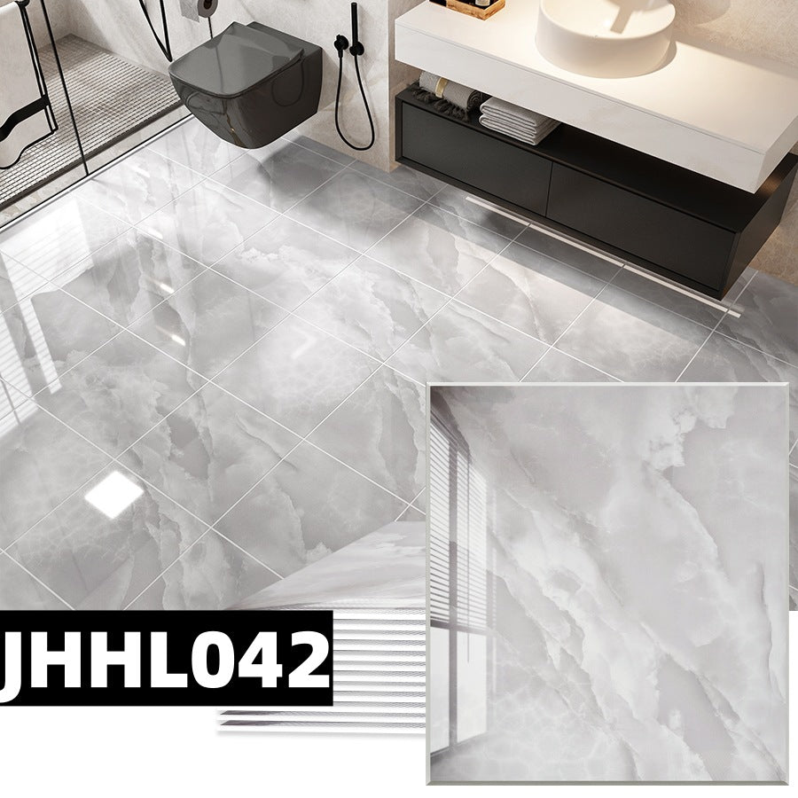 🥳2026 HOT SALE🥳💞50K+ SOLD!🚿🛡️ 50% OFF! Premium Floor Tile Sticker – 2.5mm thick, wear‑resistant. Anti‑slip texture, easy to clean. Covers old tiles or concrete. 👣💪