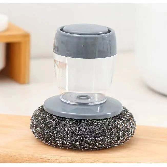 (🔥Last Day Promotion - 50% off)Automatically add liquid pot washing brush